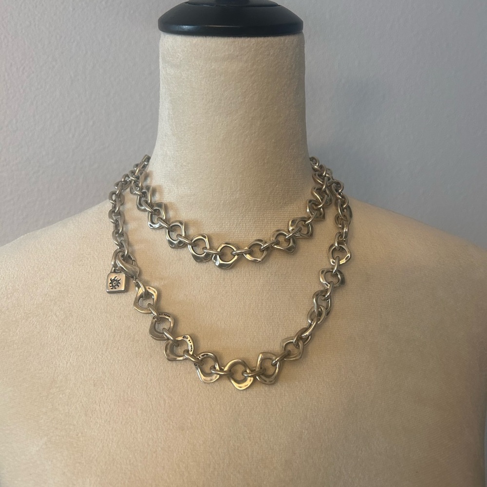 UNO de 50 Long Adjustable Link Necklace